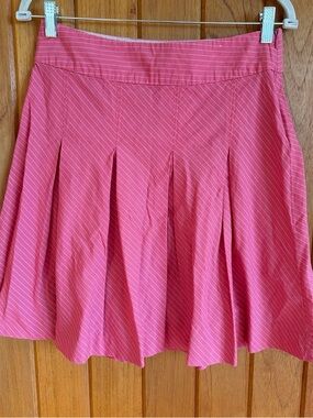 Old Navy Pink Striped Circle Skirt